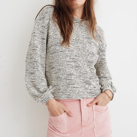 Madewell Tops - New! Texture&Thread Bubble Sleeve Top